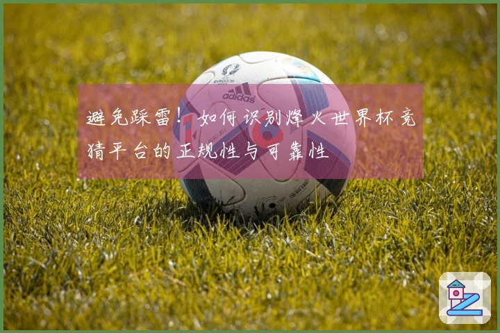 避免踩雷！如何识别烽火世界杯竞猜平台的正规性与可靠性