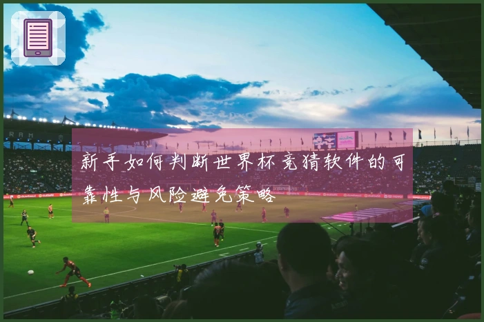 新手如何判断世界杯竞猜软件的可靠性与风险避免策略