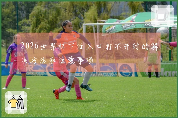 2026世界杯下注入口打不开时的解决方法和注意事项